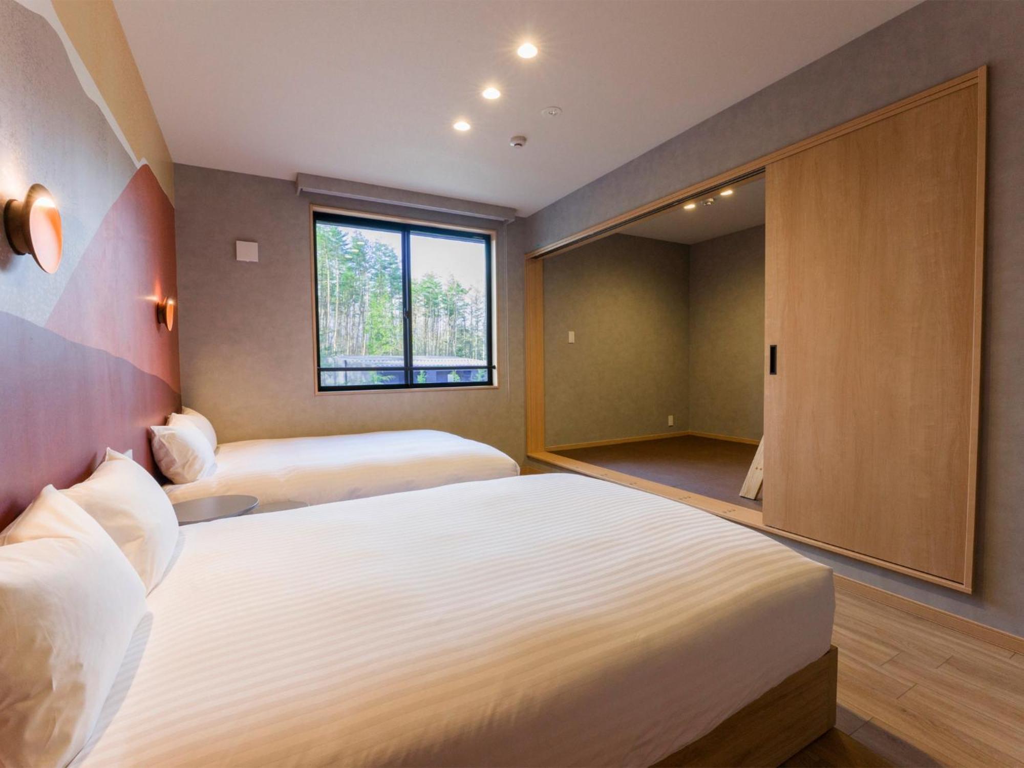 פוג'יקאוואגוצ'יקו Rakuten Stay Villa Fuji Kawaguchiko Forest 2Ldk With Sauna And Terrace מראה חיצוני תמונה