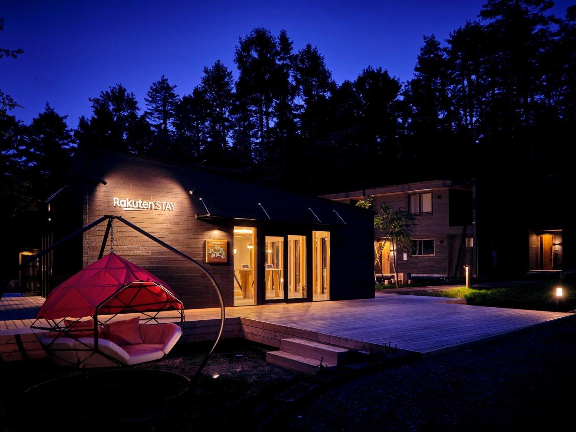 פוג'יקאוואגוצ'יקו Rakuten Stay Villa Fuji Kawaguchiko Forest 2Ldk With Sauna And Terrace מראה חיצוני תמונה
